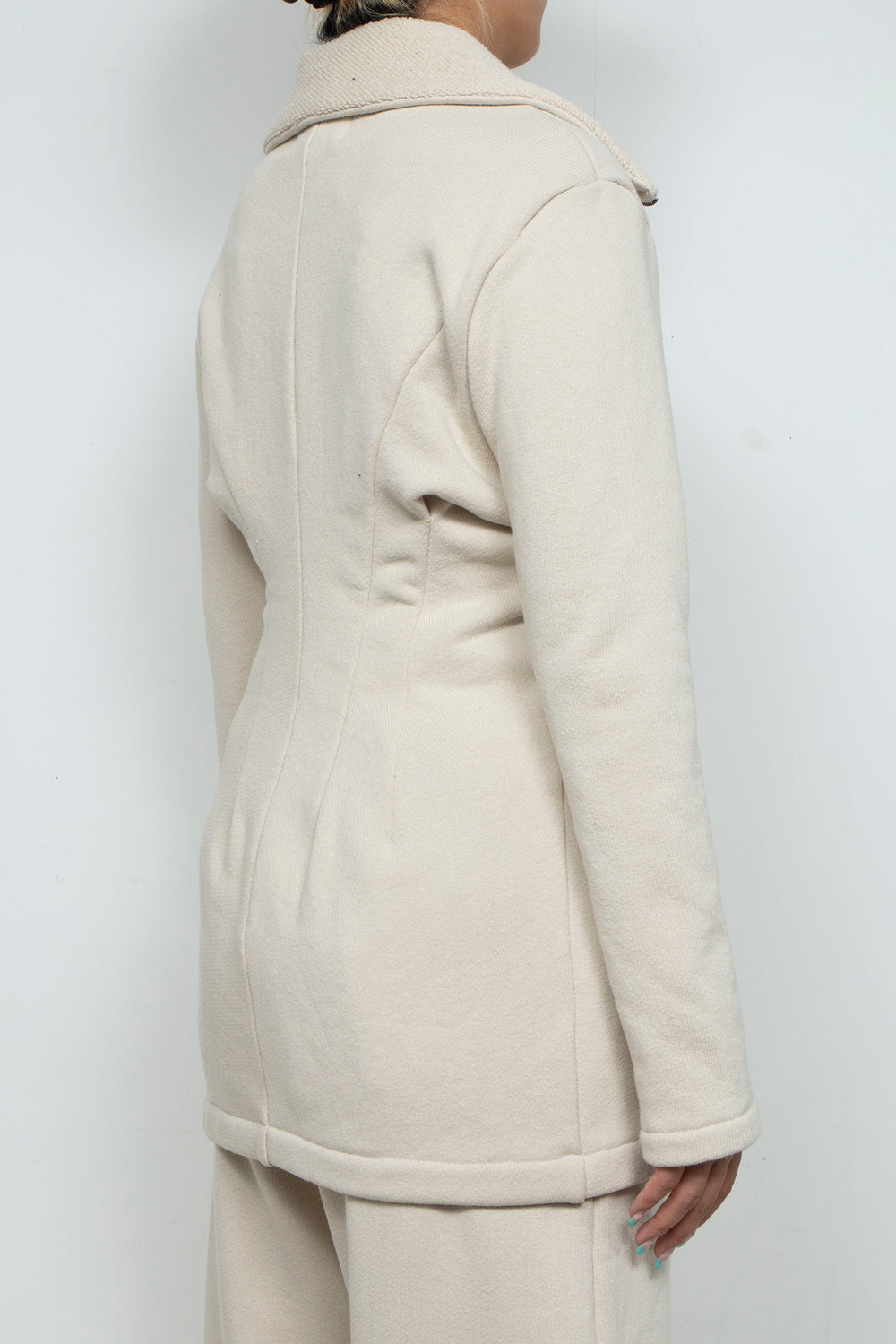 RIB CAGE KNIT TOP [DEFAULT] WHITE
