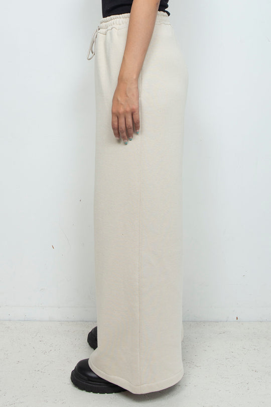 DRAWSTRING KNIT PANTS [DEFAULT] WHITE