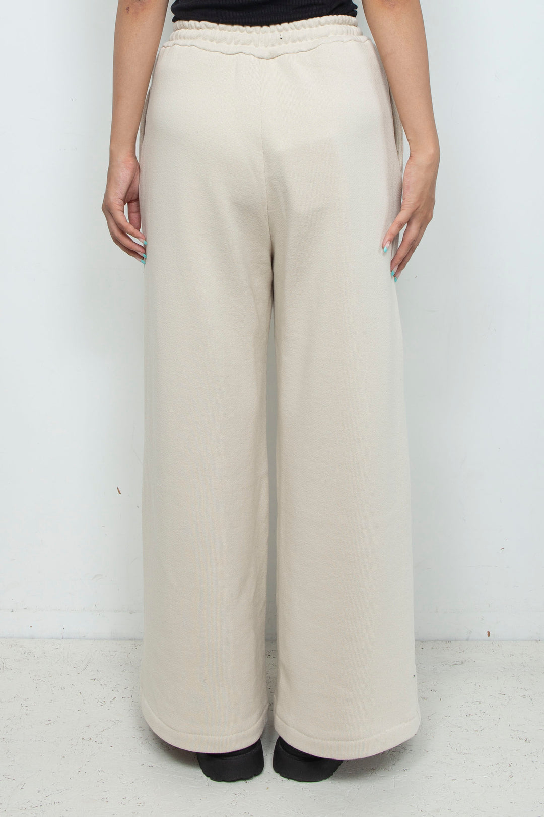 DRAWSTRING KNIT PANTS [DEFAULT] WHITE