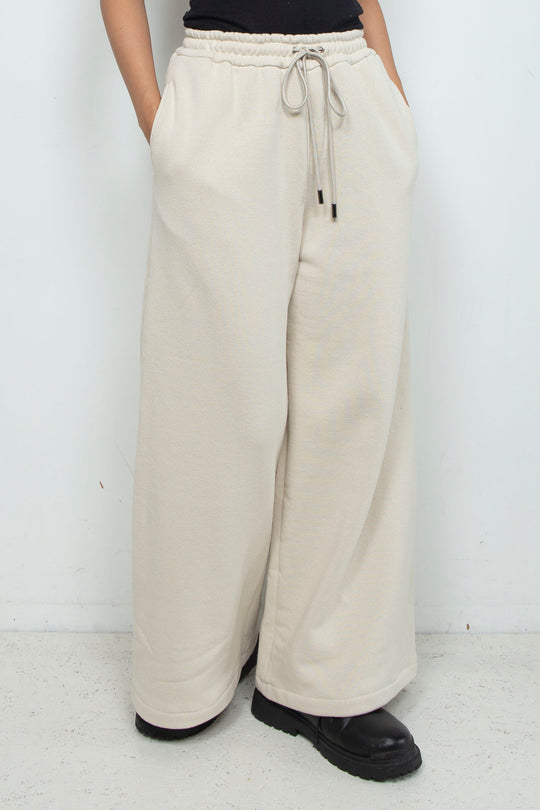DRAWSTRING KNIT PANTS [DEFAULT] WHITE