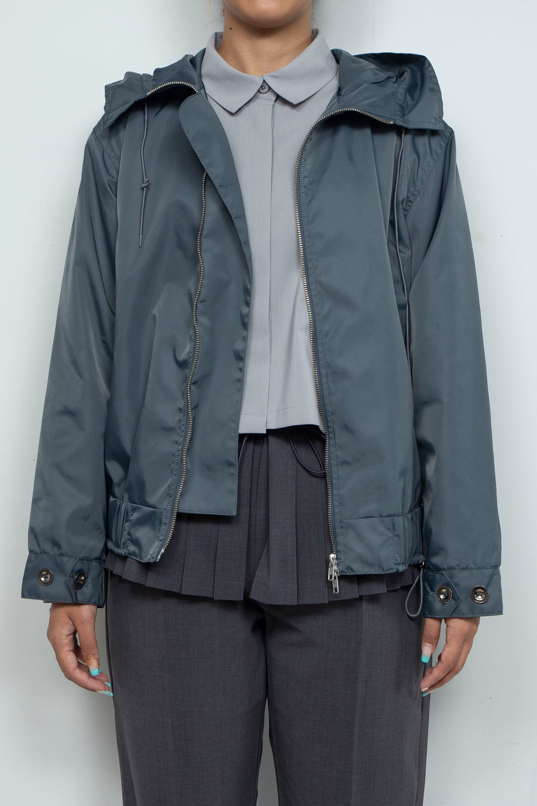 260207 BLOUSON GRAY