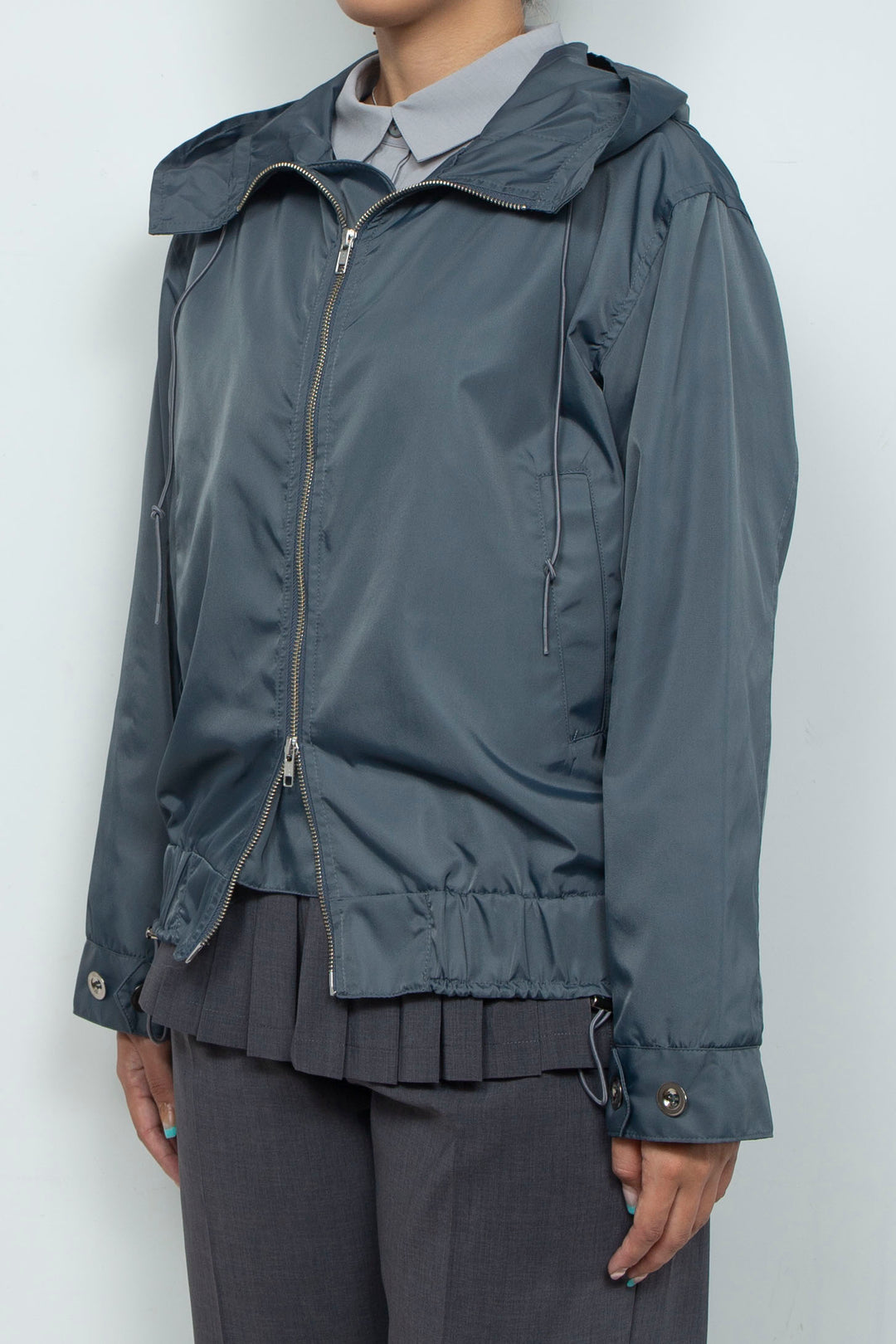 260207 BLOUSON GRAY