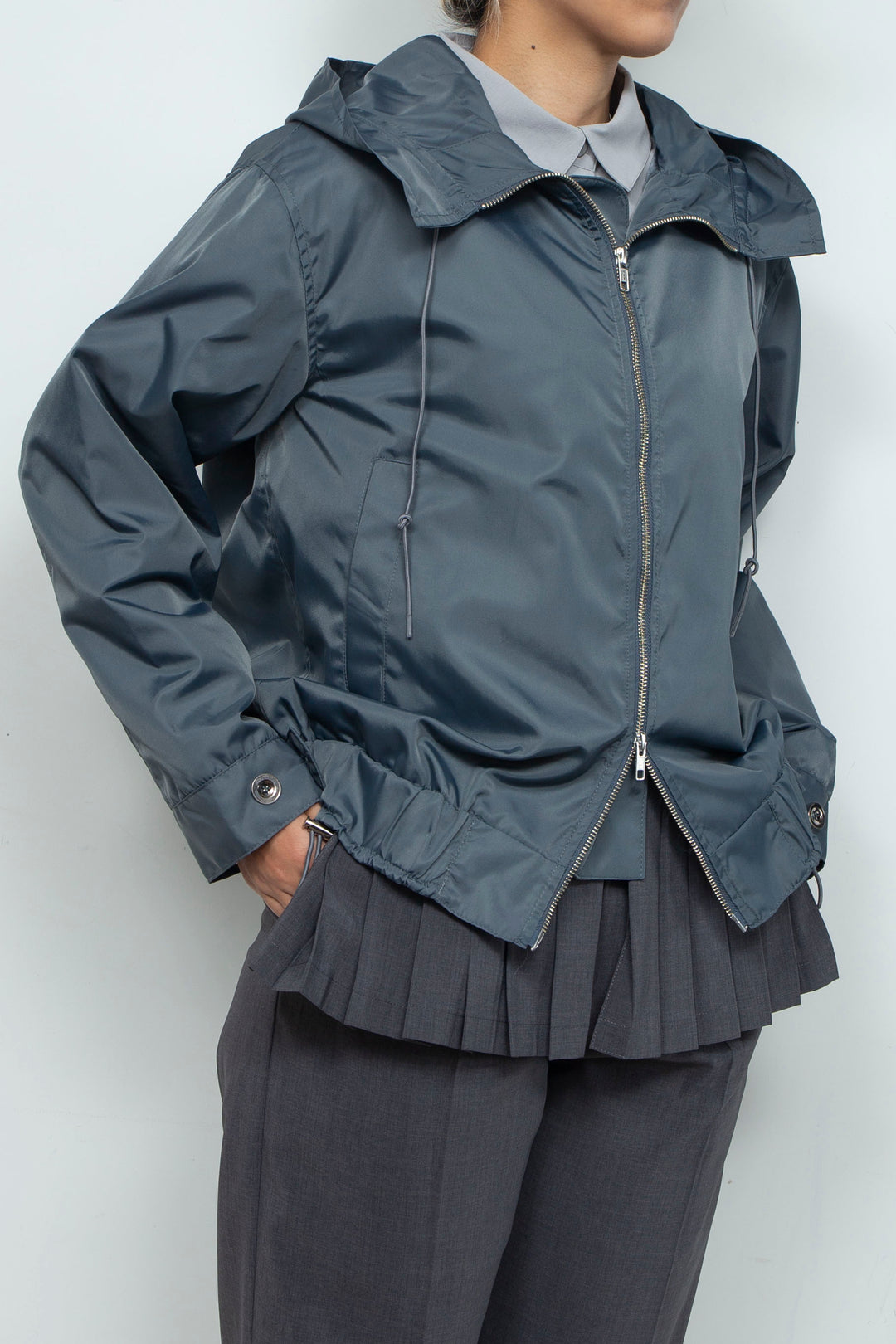260207 BLOUSON GRAY