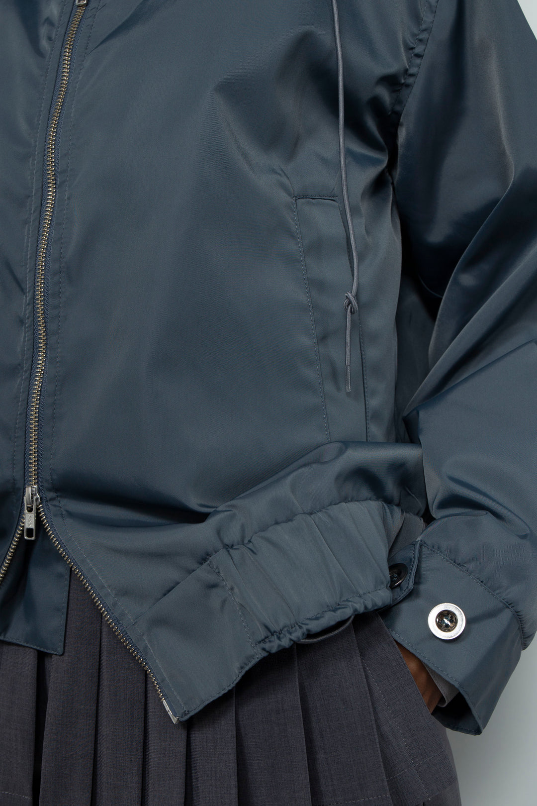 260207 BLOUSON GRAY