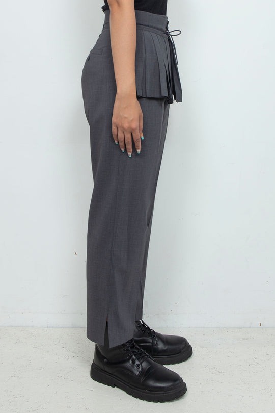 260202 PANTS CHARCOAL GRAY