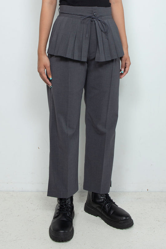 260202 PANTS CHARCOAL GRAY