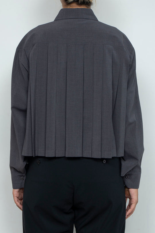 260201 SHIRT CHARCOAL GRAY