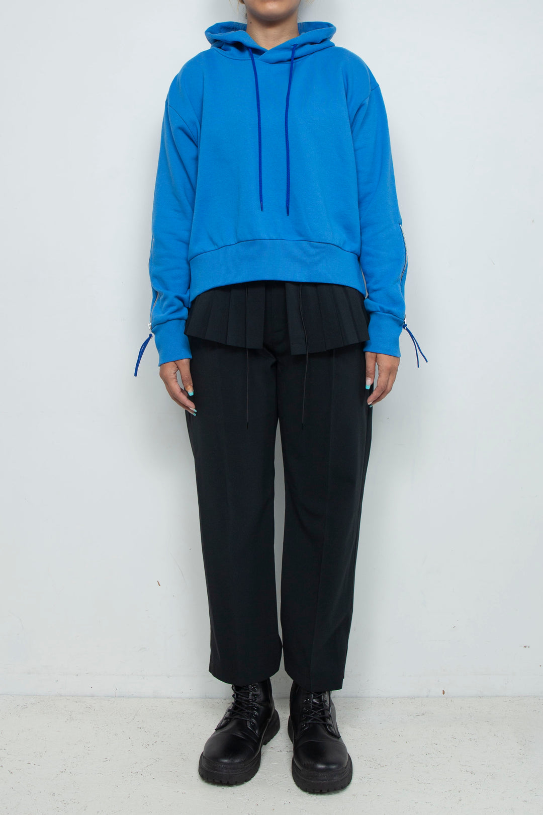 260214 PARKA BLUE