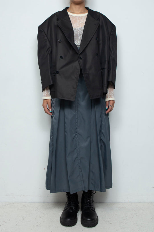SERIOUS SQUARE GABARDINE BOX JKT