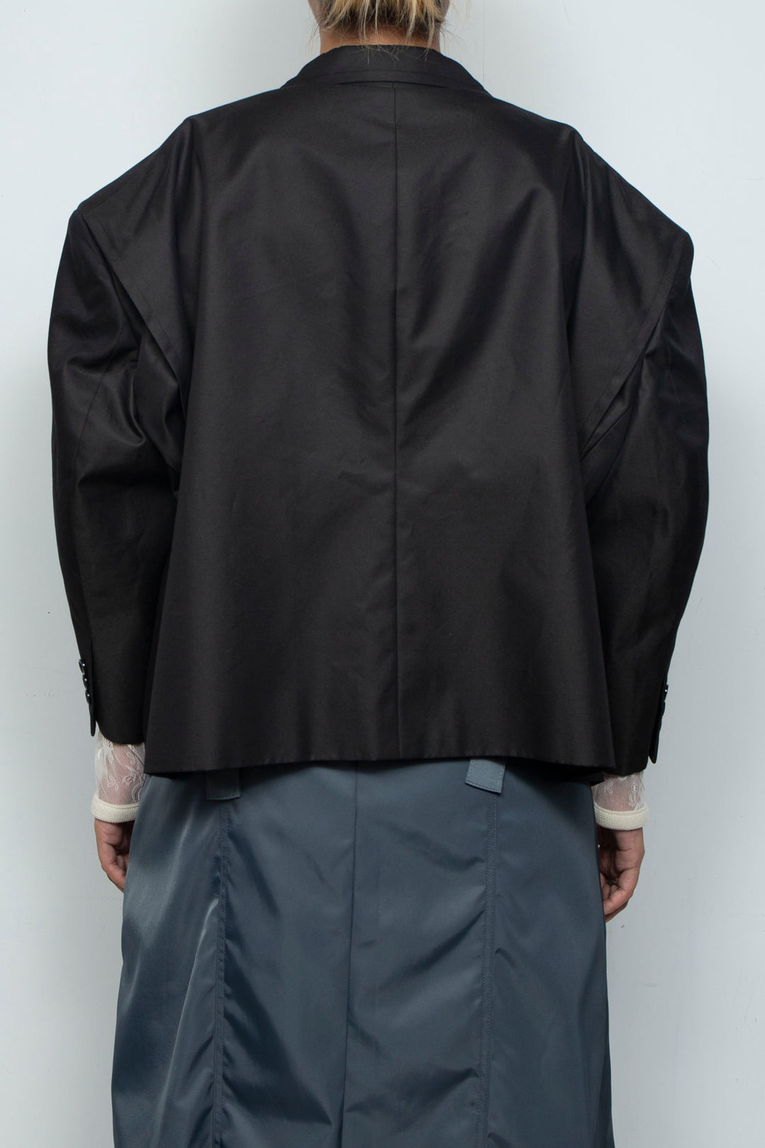 SERIOUS SQUARE GABARDINE BOX JKT