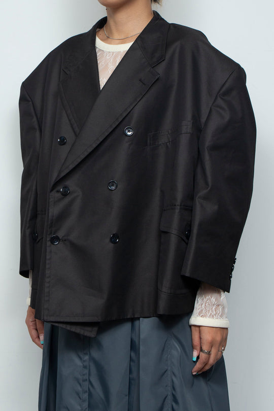 SERIOUS SQUARE GABARDINE BOX JKT