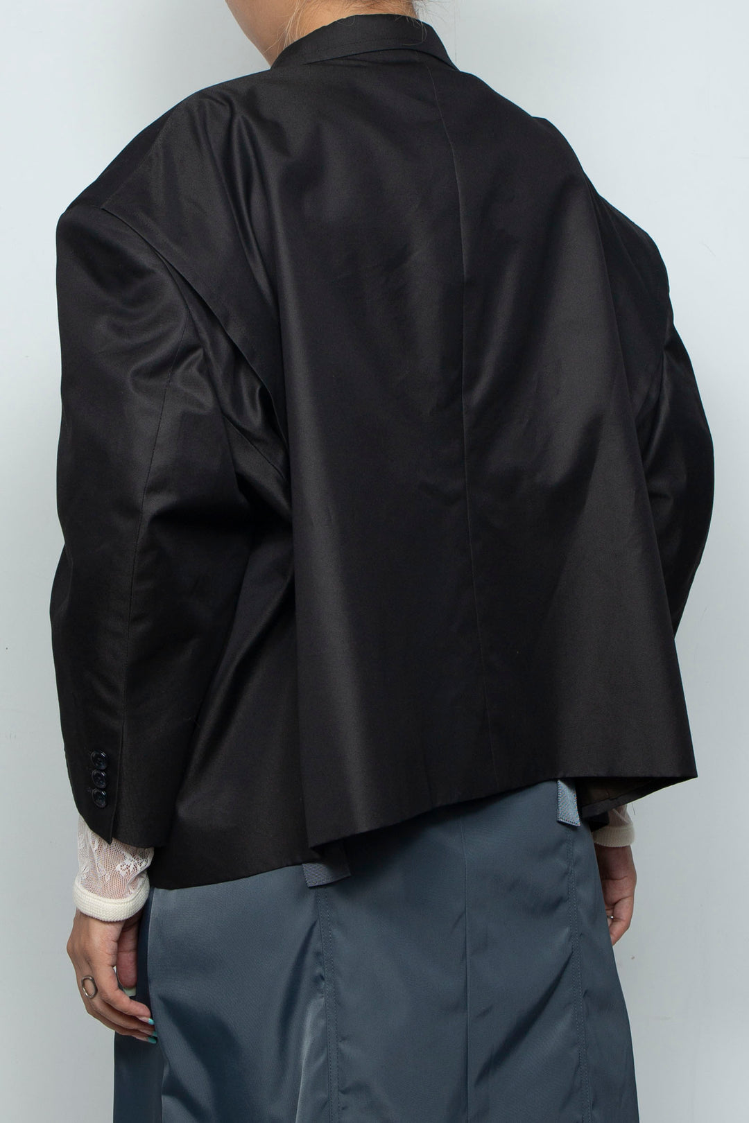 SERIOUS SQUARE GABARDINE BOX JKT