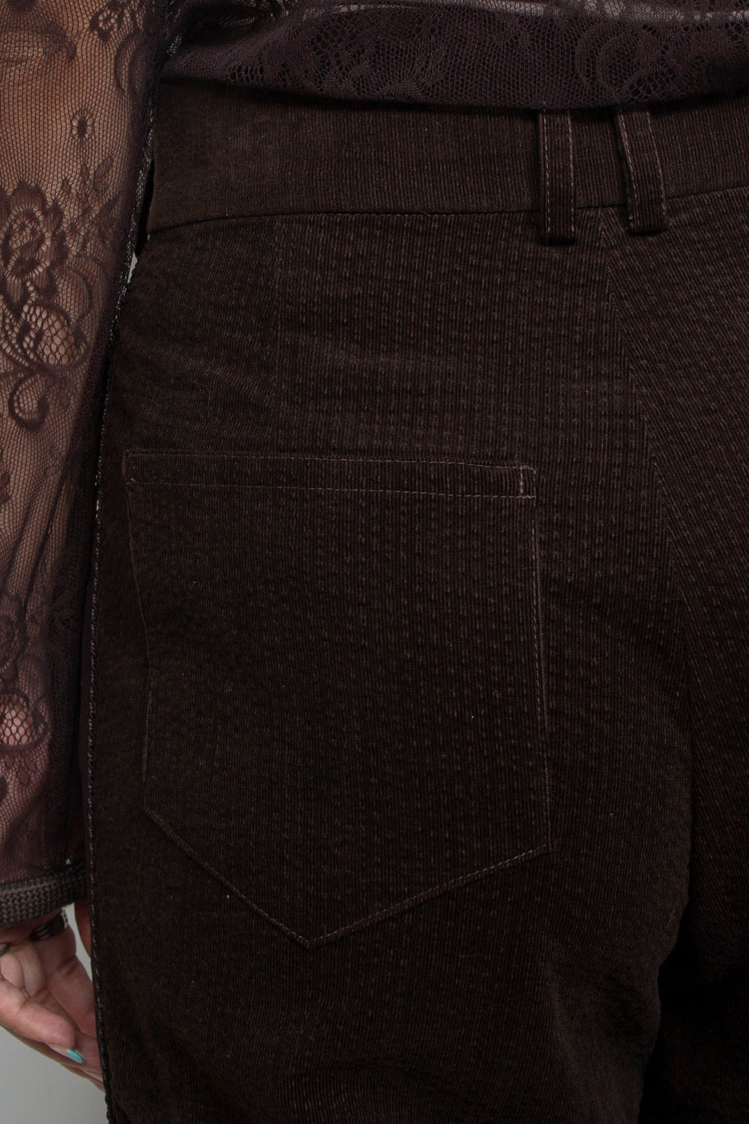 Trace Line Pants Brown
