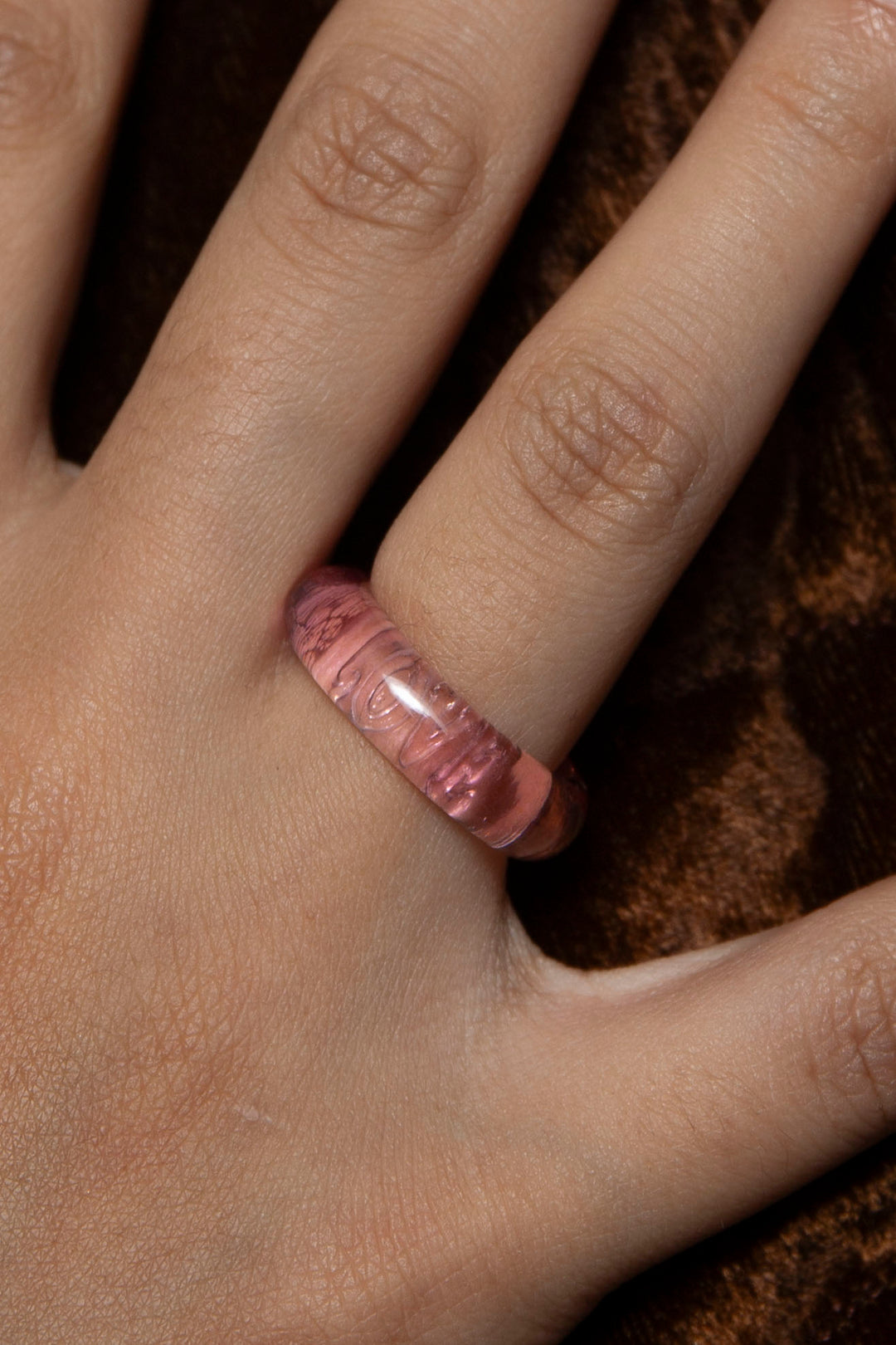 Stamp ring LOVE