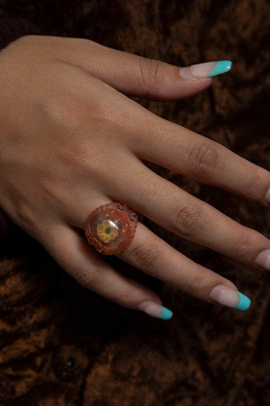 Anemone frame ring