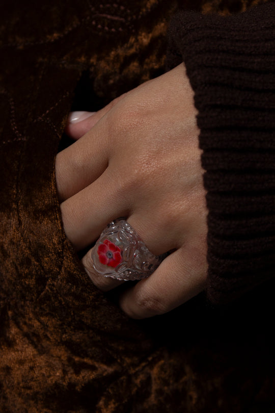 Anemone frame ring