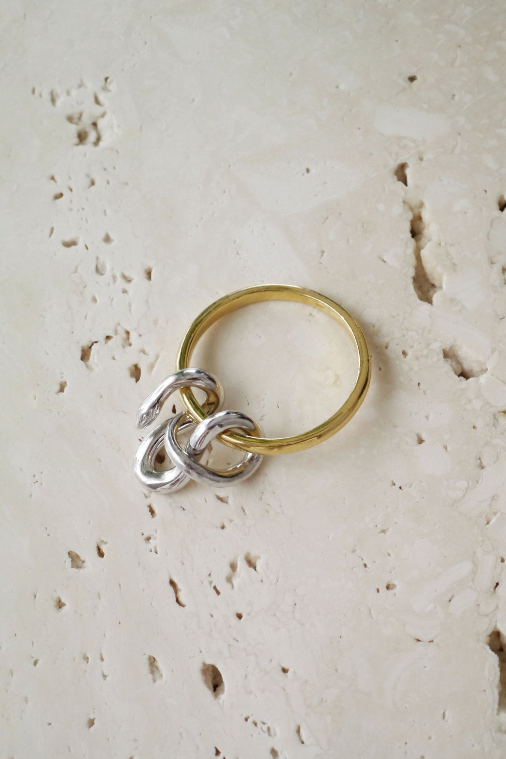 Ring : Asclepius / Gold×Silver