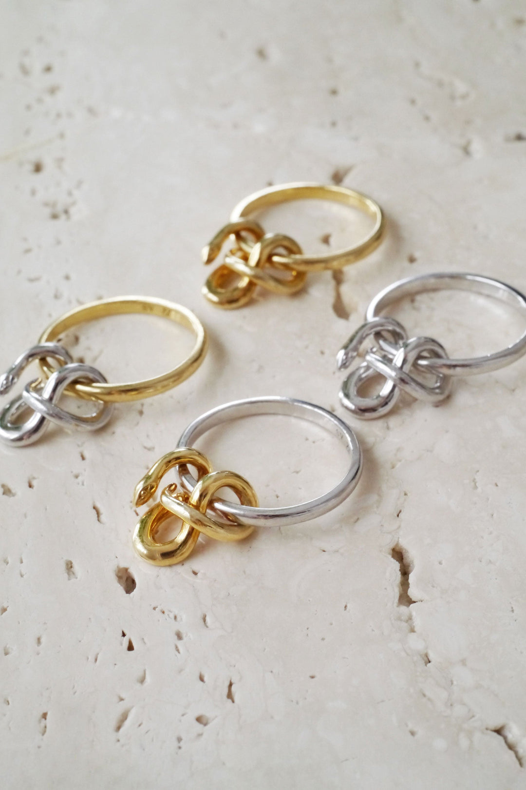 Ring : Asclepius / Silver×Gold