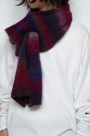 "NOSTALGIA" Gradation Mohair 2way Stole