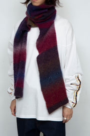 "NOSTALGIA" Gradation Mohair 2way Stole