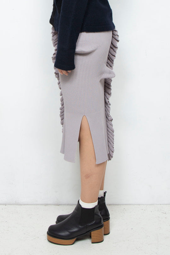Deformed Skirt Gray