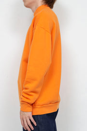 Melt Mock Neck Sweatshirt Orange