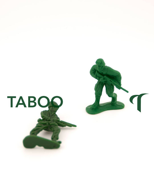 Teeny Army men A pierced earirng