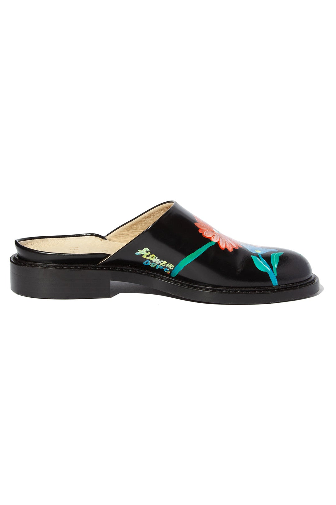 "BLOSSOM" Hand Painted Sandals by HARUTA feat. MIO YAMAMOTO