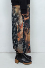 Two-Face Accordion Pleats Skirt