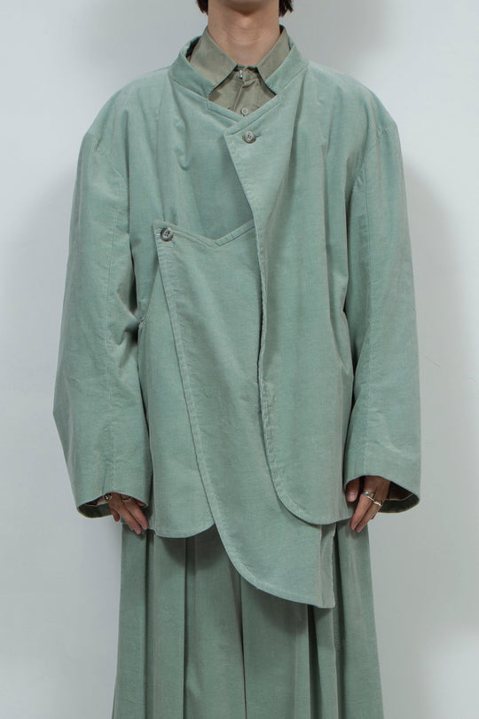 NaNo Art corduroy jacket Mint