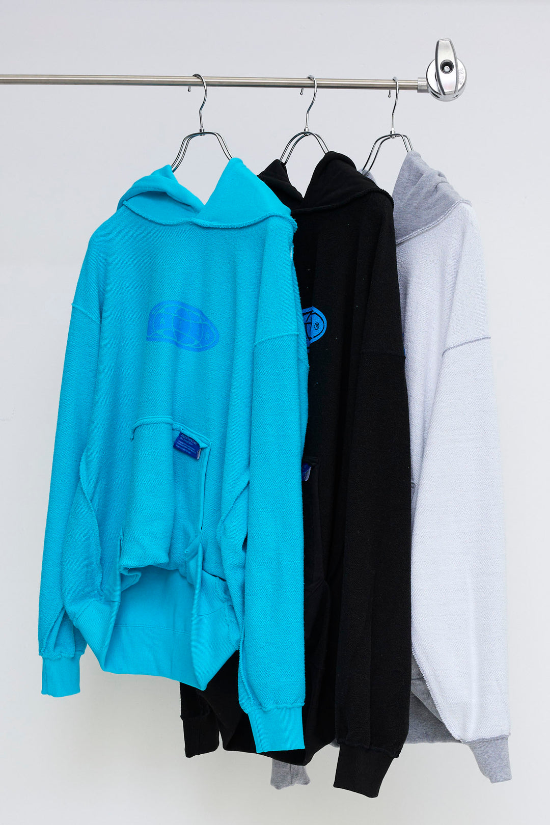 HOODIE/AlphaTheta Blue