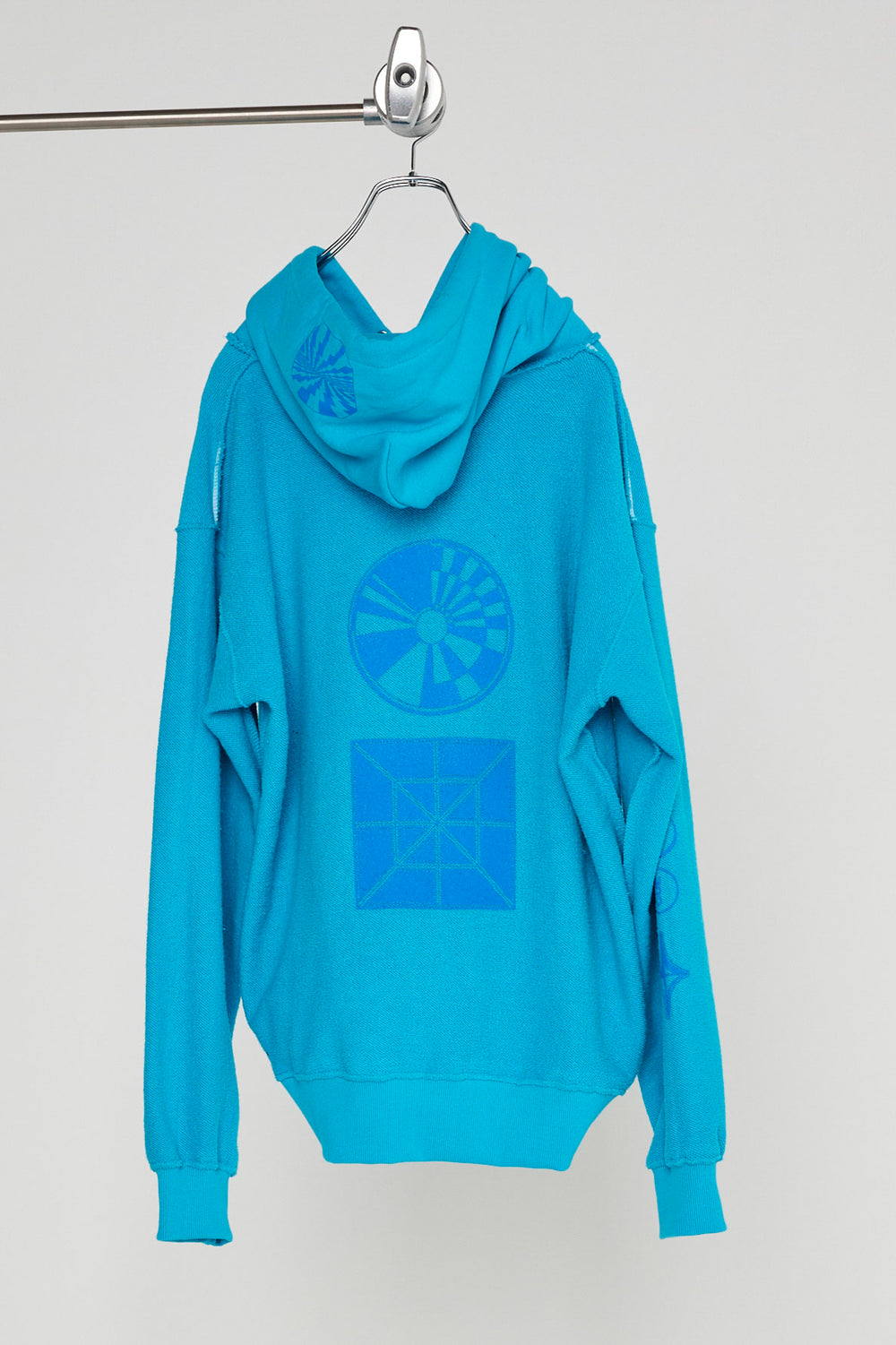 HOODIE/AlphaTheta Blue