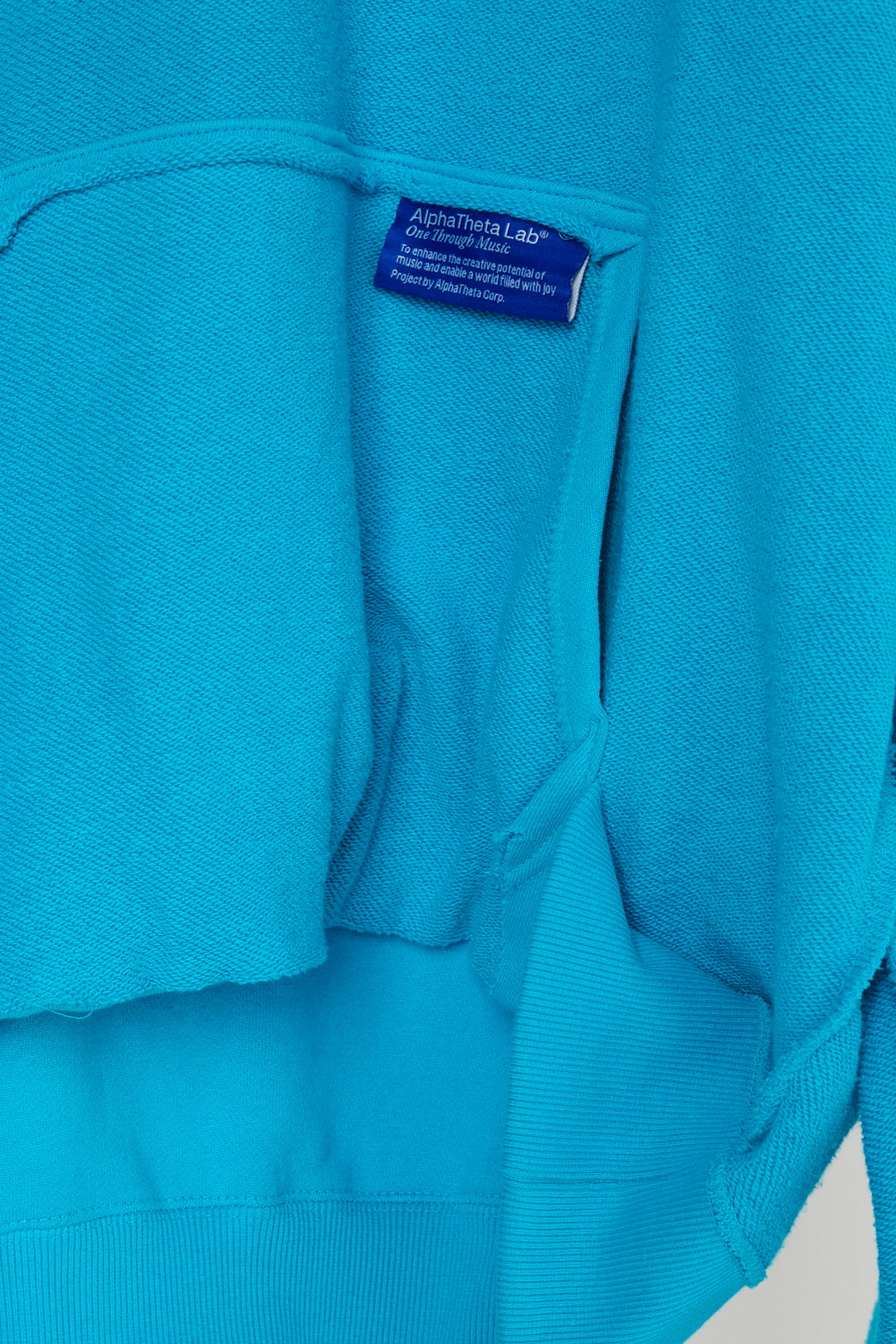 HOODIE/AlphaTheta Blue