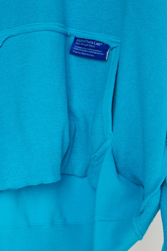 HOODIE/AlphaTheta Blue