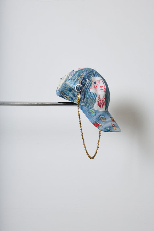 TROMPE L'OEIL DENIM CAP JUV
