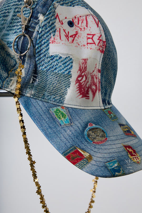 TROMPE L'OEIL DENIM CAP JUV