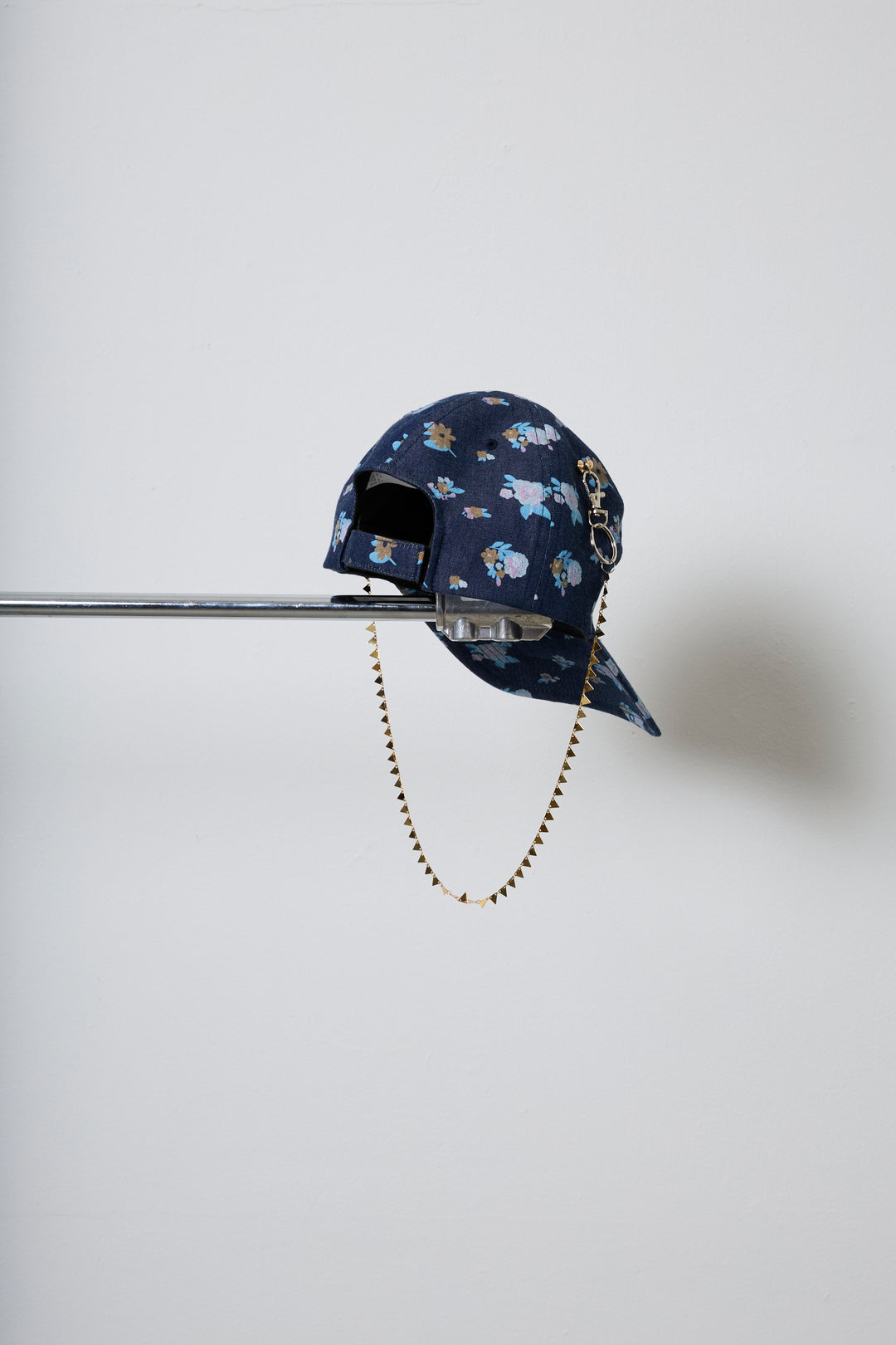 FLORAL DENIM CAP