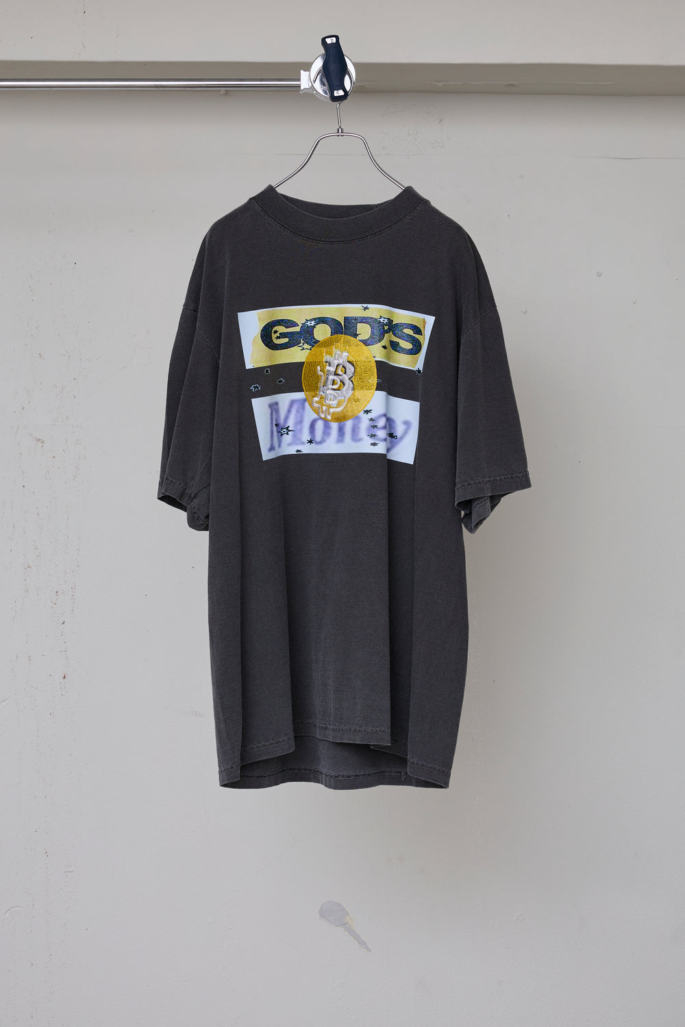 先行予約 TEE/GLITCH EMB/GOD'S MONEY