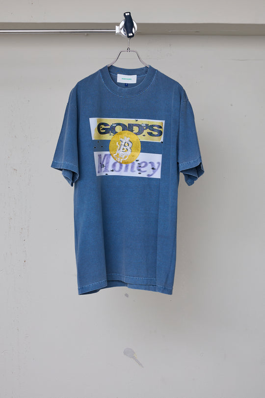 先行予約 TEE/GLITCH EMB/GOD'S MONEY