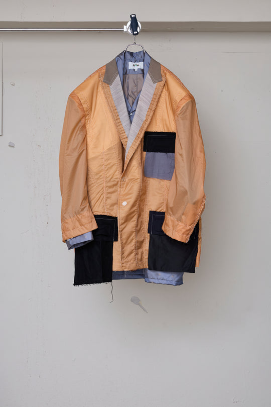先行予約 DETACHABLE SHIRT+ARTISANAL J/SHEER NYLON