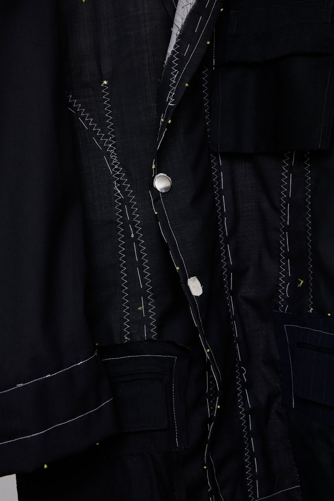 先行予約 DETACHABLE SHIRT+ARTISANAL J/SHEER WOOL