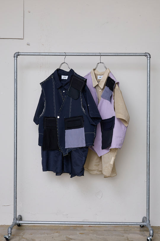 先行予約 DETACHABLE SHIRT+HAND VEST