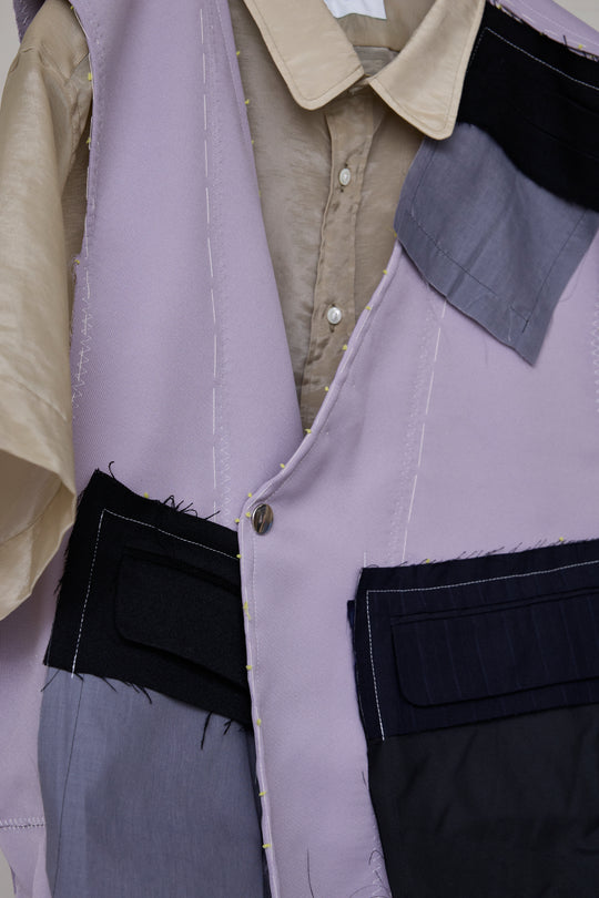 先行予約 DETACHABLE SHIRT+HAND VEST