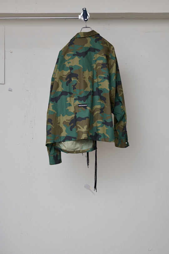 先行予約 PIGMENT-DYED CAMO JACKET