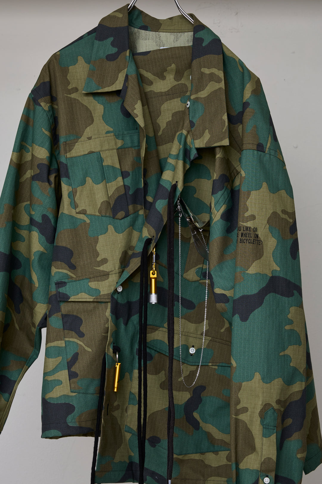 先行予約 PIGMENT-DYED CAMO JACKET