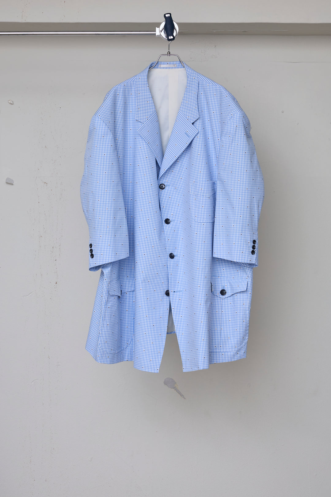 先行予約 CUT JACQUARD GINGHAM TAILORED C