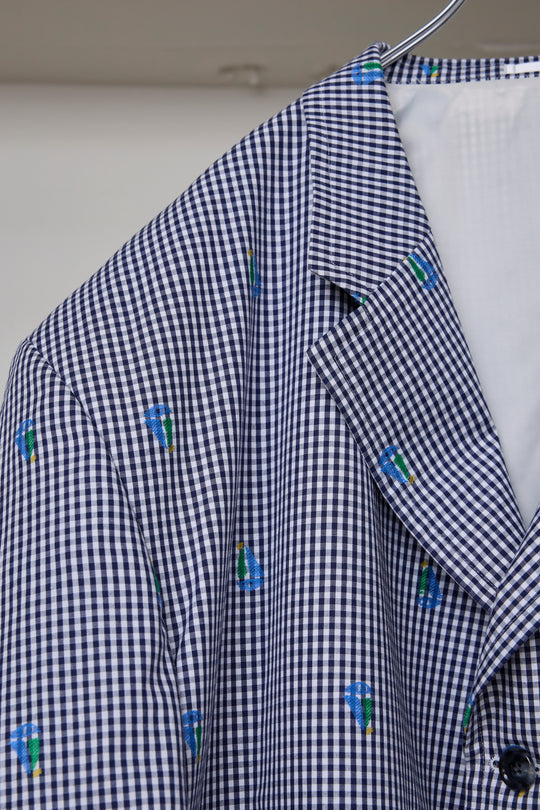 先行予約 CUT JACQUARD GINGHAM TAILORED C