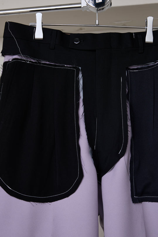 先行予約 ARTISANAL SLACKS/POLYESTER TRIPLE-WEAVE