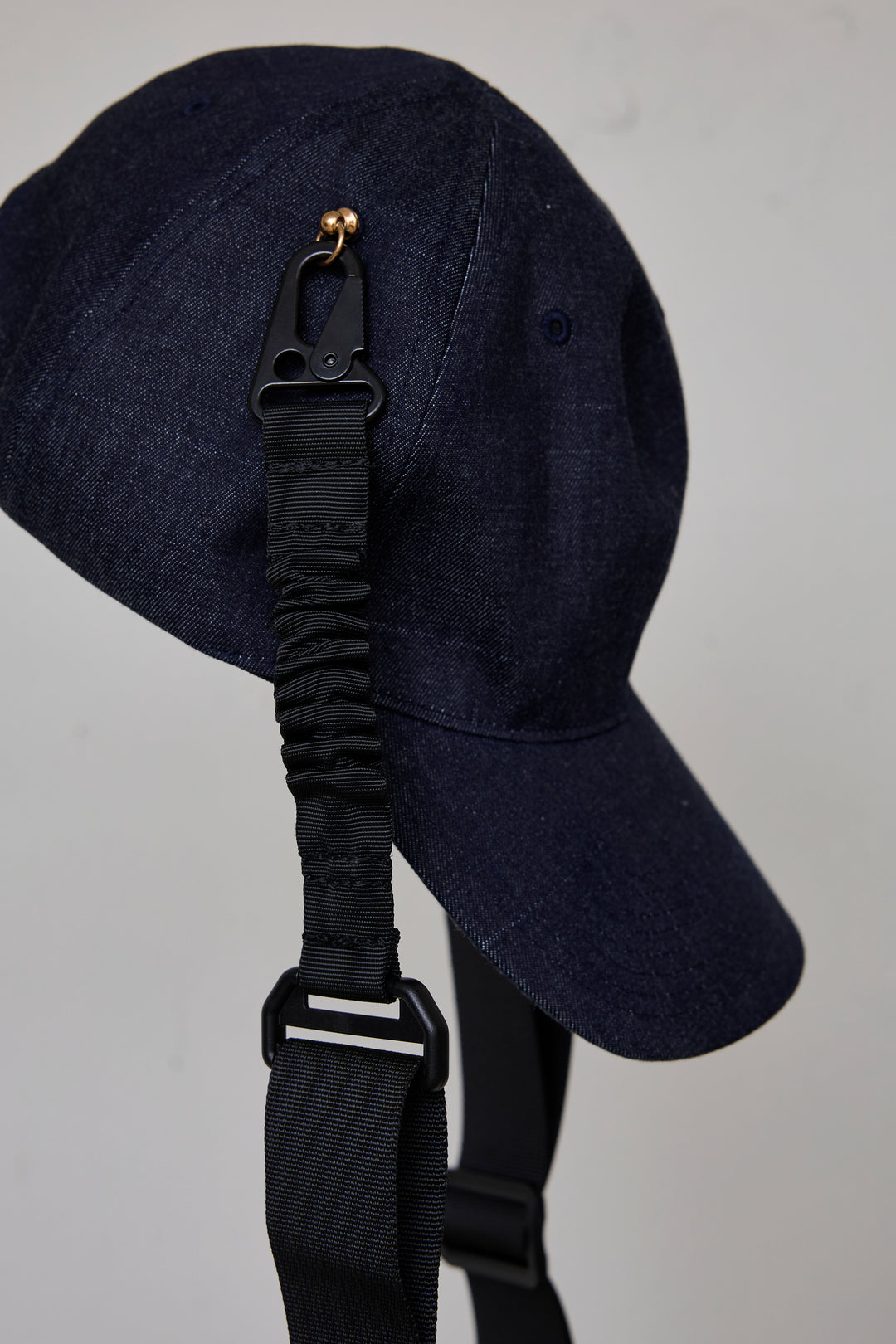 先行予約 REFLECTIVE STRIPE DENIM CAP/STRAP