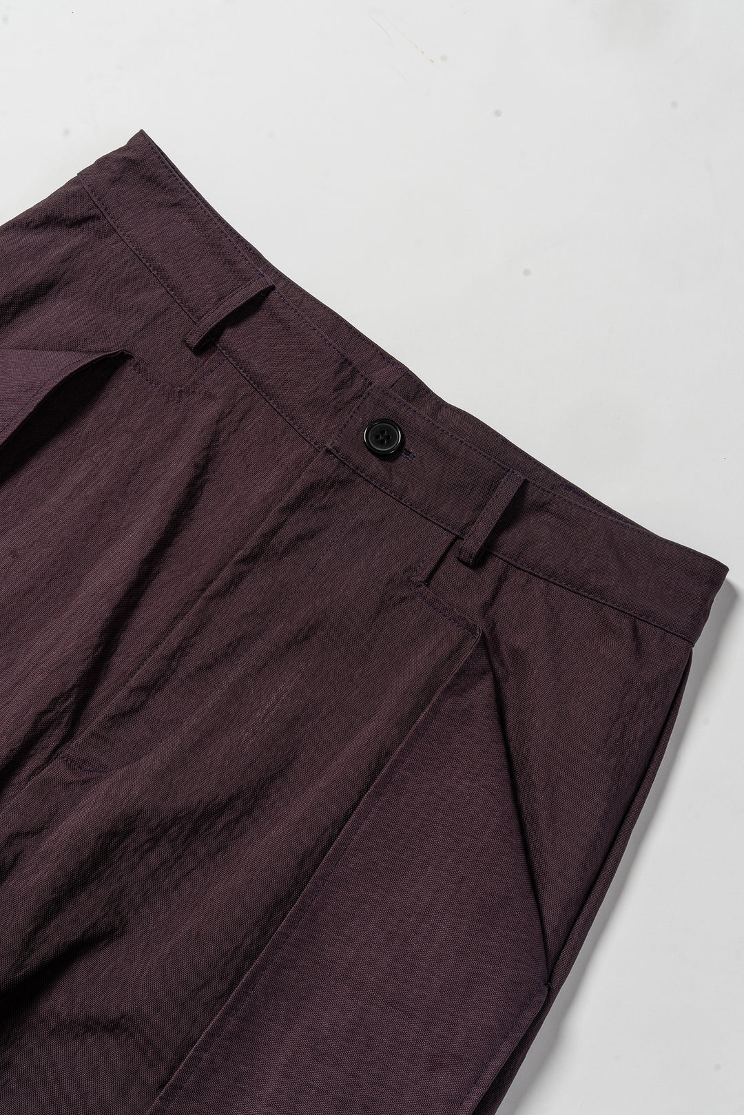 Deep purple functional alien eye pants